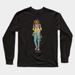 Weird Alien stuff Long Sleeve T-Shirt